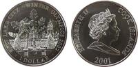 Cook Inseln 1 Dollar KN Elisabeth II - Salt Lake City, Olympiade -
