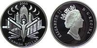 Kanada 1 Dollar Ag Space Shuttle, ohne Etui, ohne Zertifikat -