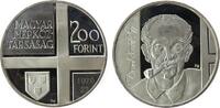 Ungarn 200 Forint Ag Gyula Derkovits, Maler, kleine Handlingsmarken -