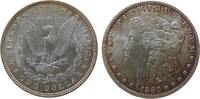 USA 1 Dollar Ag Morgan, Patina -