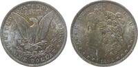 USA Dollar Ag Morgan, O (New Orleans), hübsche Patina -
