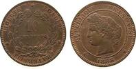 Frankreich 10 Centimes Br Ceres, A (Paris) -