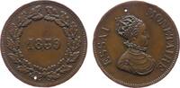 Frankreich 10 Centimes Br Louis Philippe I, Essai, gelocht, kleine Randstöße -