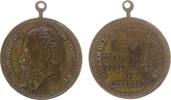 Luxemburg tragbare Medaille Bronze Wilhelm III. (1817-1890) - Großherzog von Luxemburg, König der Niederlande, Herzog von Limburg, Prinz von Oranien, Büste -