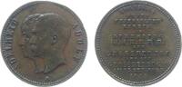 Luxemburg Medaille Bronze Adolphe 1890-1905) - auf den feierlichen Einzug des Großherzoglichen Paares in Luxemburg, Büsten des Paares nach links / -
