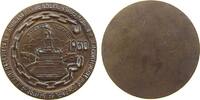 Weimarer Republik Medaille Bronze Rheinlandbefreiung - Nationaldenkmal, einseitig, ca. 45 MM -