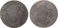 Frankreich 1/2 Ecu aux palmes Ag Louis XIV (1643-1715), P (Dijon), ca.13,1 Gramm, Überprägungsspuren, hübsche Patina -