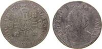 Frankreich 1/2 Ecu aux 8L Ag Louis XIV (1643-1715), D (Lyon), ca. 12.98 Gramm -