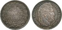 Frankreich 5 Francs Ag Louis Philippe I, BB (Strasbourg) -
