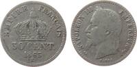 Frankreich 50 Centimes Ag Napoleon III, K (Bordeaux) -