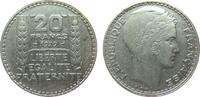 Frankreich 20 Francs Ag Turin -