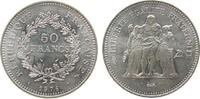Frankreich 50 Francs Ag Herkulesgruppe -