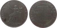 Frankreich Monneron zu 2 Sols Ku Constitution 1791-92, An IV, Patente -