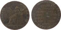 Frankreich Monneron zu 2 Sols Ku Constitution 1791-92, An III, VG.231 -