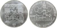 Österreich 100 Schilling Ag Winterolymipiade Innsbruck, Skyline -