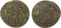 Jetons Jeton Messing Henri II. (1608-1624) - Chambre des Aydes, Lothringen, drei Personen tragen Schild mit Krone und gekreuzten Zeptern / Wa -