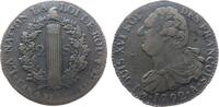 Frankreich 2 Sols 1792 Br Louis XVI, A (Paris), L AN 4, Typ: Francois fast ss