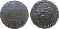 Frankreich Monneron zu 5 Sols 1792 Br Constitution 1791-92, An IV, VG.291, Departemens vz+