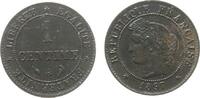 Frankreich 1 Centime 1897 Br Ceres, A (Paris) vz