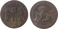 Gibraltar Quarto Ku Robert Keeling Token, kleiner Randfehler -