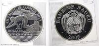 Nauru 10 Dollar Ag Olympiade Schwimmen -
