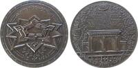 erster Weltkrieg Medaille Bronze Ludwig III. (1913-1918) Bayern - auf die Einnahme von Lille durch Kronprinz Rupprecht, Ansicht des Stadttores / Befestigu -