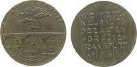 Frankfurt Medaille Bronze Frankfurt - auf die Einweihung des Brückenneubaus, Brücke / Mehrzeiler, v. Petraschke, ca. 33,2 MM -