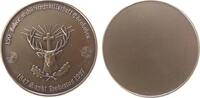 Schützen nach 1945 Medaille Kupfer Edenkoben St. Hubertus - 150 Jahre Schützengesellschaft, Hirsch, ca. 40 MM, einseitig -