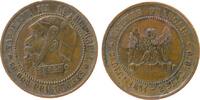 Napoleon Medaille Bronze Napoleon III (1852-1870) - satirische Medaille, Spottmedaille, Napoleon mit Pickelhaube und Halseisen (Sedan) ohne Kette -