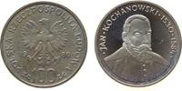 Polen 100 Zlotych Ag Kochanowski, Patina, Parch. 289 -