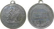 Schweiz tragbare Medaille Bronze versilbert Solothurn - auf das Schweizer Volksfest, Schwurszene / Mehrzeiler, ca. 27,7 MM -