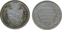 Schweiz Medaille Silber Bern - auf die 75-Jahrfeier des Historischen Museums, gekröntes Berner Wappen / Mehrzeiler, ca. 33 MM, ca. 15,1 Gramm -