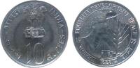 Indien Republik 10 Rupie KN FAO, Bombay, Patina -