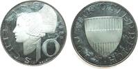 Österreich 10 Schilling Ag 2. Republik -