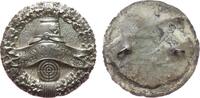 Schützen Abzeichen Bronze versilbert Saarlouis - Verein ehem. Jäger und Schützen, Helm über Spruchband, darunter Schießscheibe, einseitig mit Befes -