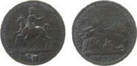 vor 1914 Medaille Bronze Friedrich II. (1740-1786) - auf die Schlacht bei Rosbach (Roßbach) und Lissa, Friedrich zu Pferd nach links vor Ansicht v -