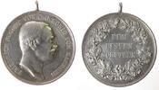 Schützen Schießprämie Silber Friedrich August III. (1904-1918) - dem besten Schützen, Sachsen, Büste nach rechts / Schrift im Kranz, ca. 34 MM, ca. 20 -