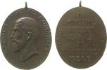 Rumänien tragbare Medaille Bronze Karl I (1866-1914) - auf sein 40. Regierungsjubiläum, Büste nach links / Schrift und eingepunzt: 1866 - 1906 - MELE, v. T -