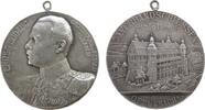 Schützen tragbare Medaille Silber Offenbach am Main - auf das 23. Verbandsschießen, Brustbild von Ernst Ludwig Großherzig von Hessen nach links / Schloßart -