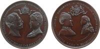 Wilhelm II. (1888-1918) Medaille Bronze Wilhelm II. (1888-1918) - auf den Besuch in Amsterdam, Büsten des Kaiserpaares einander gegenüber / Brustbilder der König -