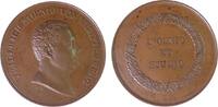 Prämienmedaille o.J. vor 1914 Bronze Friedrich II./I. (1797-1806-1816) - INGENIO/ET/STUDIO, Universität Tübingen, Württemberg, Büste nach rechts ...