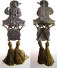 Schützen Festabzeichen -- Cassel (Kassel) - Schützenverein, gegründet 1547, v. Deschler - München, intakte Nadel, Länge über alles ca. 110 MM, Breite c -