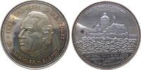 Personen Medaille Silber Vogel D.H.E. (1933-1993) - auf seinen Tod, Sammler von Sachsen-Gotha, Büste halblinks / Ansicht der 1641 unter Ernst dem -
