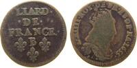 Frankreich 1 Liard 1655 Ku Louis XIV, B (Rouen) sch&ouml;n 19,50 EUR  zzgl. 4,20 EUR Versand