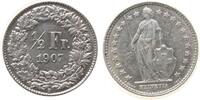 Schweiz 1/2 Franken 1907 Ag HMZ 1206, feiner Kratzer ss 19,50 EUR  zzgl. 4,20 EUR Versand