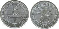 Belgien 5 Centimes 1901 KN Leopold II, der Belgen stgl- 60,00 EUR  zzgl. 6,50 EUR Versand