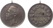 Deutschland tragbare Medaille Silber Ernst Ludwig Großherzog von Hessen (1892-1918), für Tapferkeit, ca. 33,3 MM, ca. 14,58 Gramm -