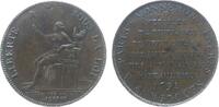 Frankreich Monneron zu 2 Sols Ku Constitution 1791-92, An III, VG.231 -