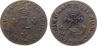 Frankreich 2 Sol Billon Louis XV, A (Paris) -