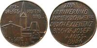 Weimarer Republik Medaille o.J. Bronzeguß Reichertshofen OBB - zur Erinnerung an die Kirchweihe durch Exzellenz Bischof Josef . Augsburg am 20.Se...